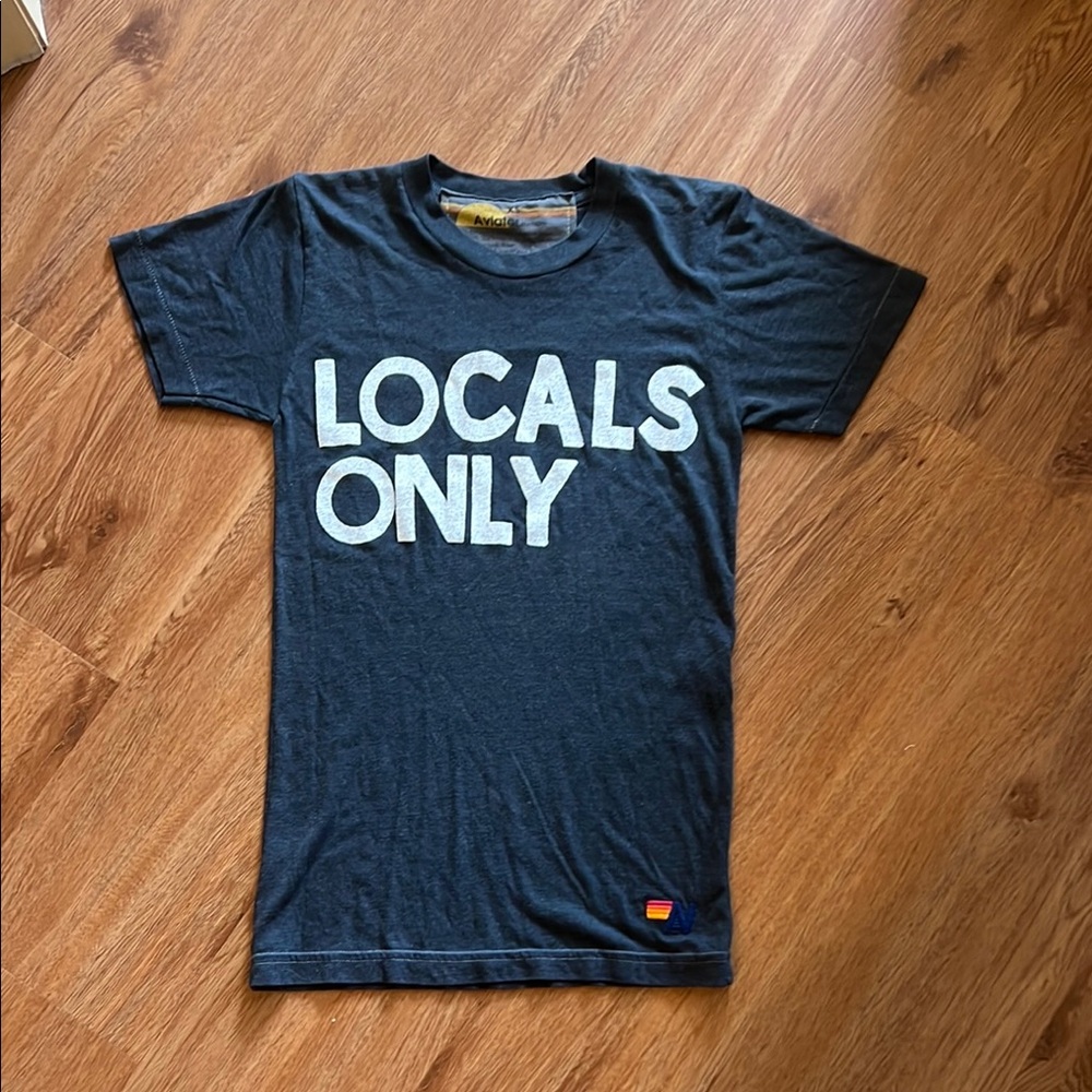 Aviator Locals Only Graphic T-Shirt